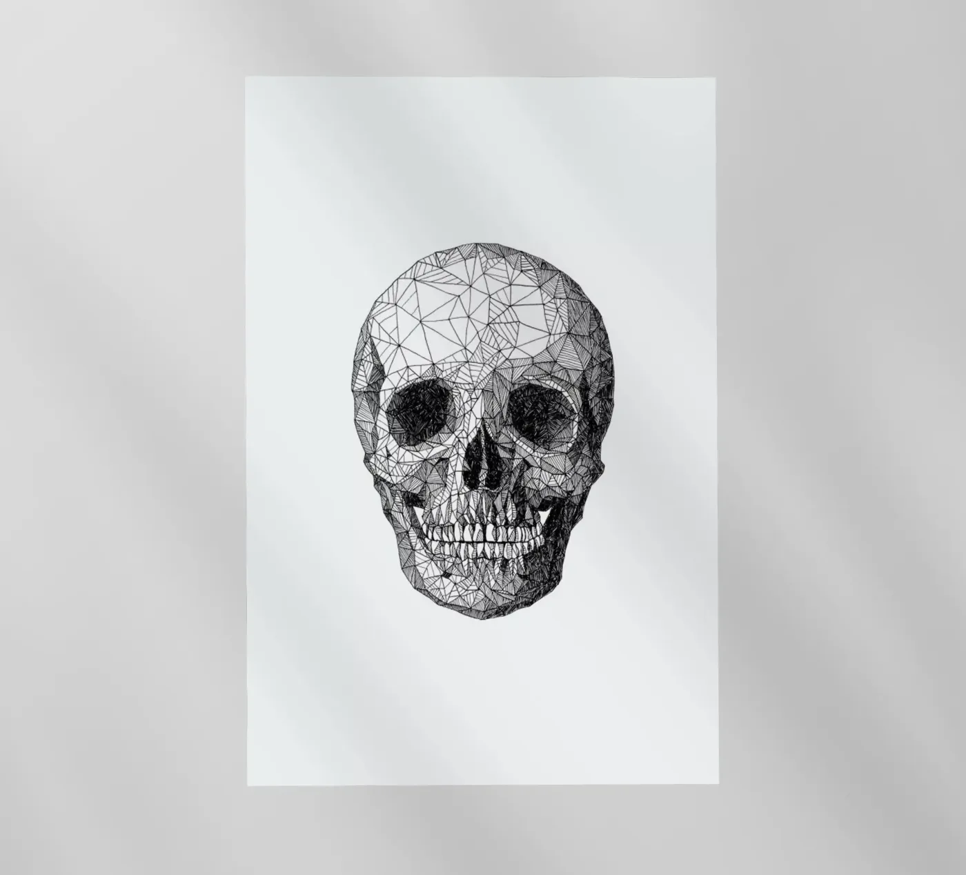 Skull pellicola backlit da Pen & Ink