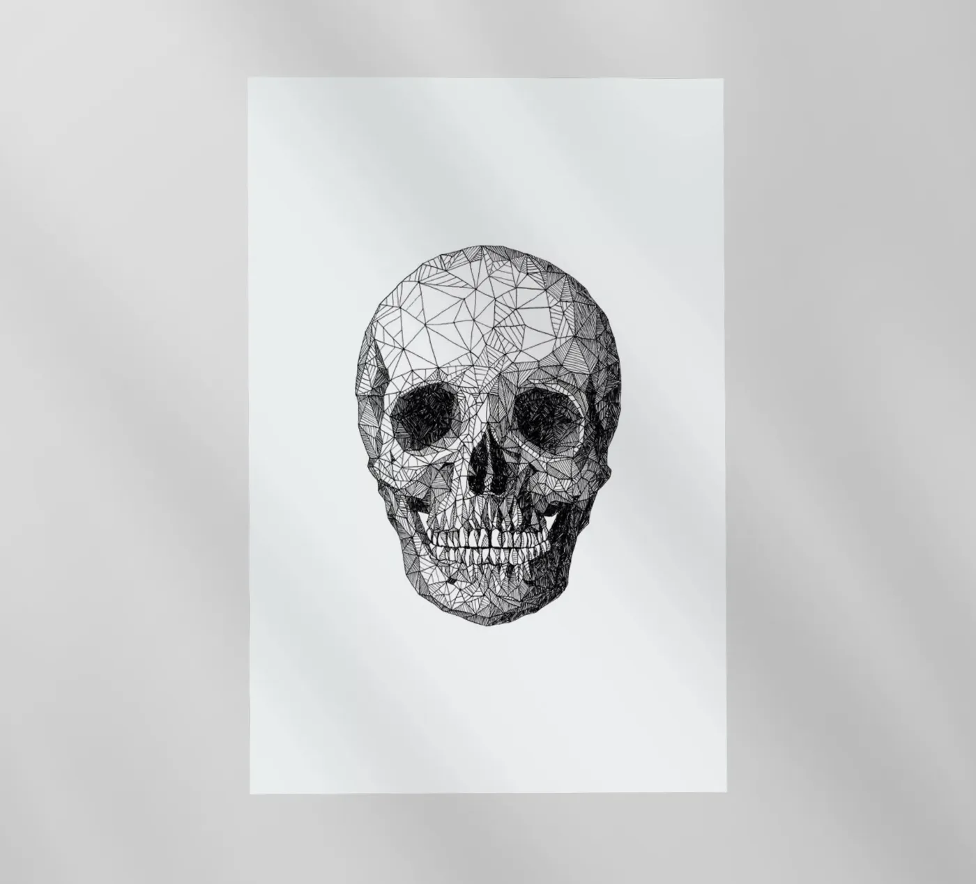 Skull pellicola backlit da Pen & Ink