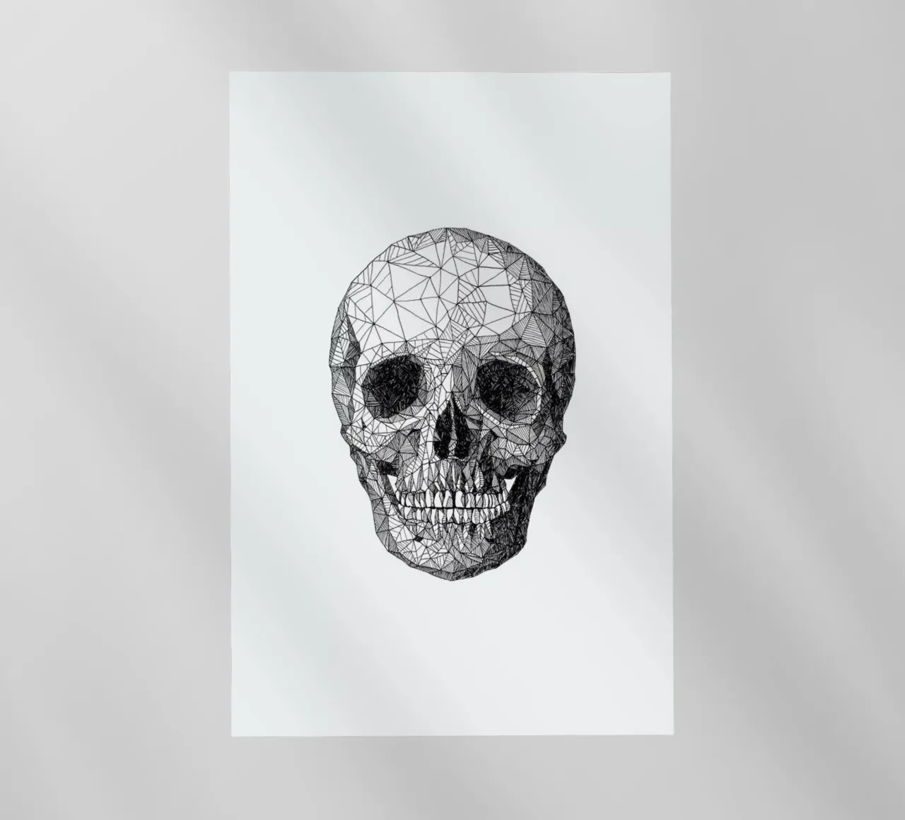 Skull pellicola backlit da Pen & Ink