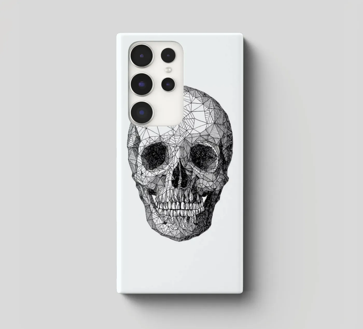 Skull cover samsung da Pen & Ink