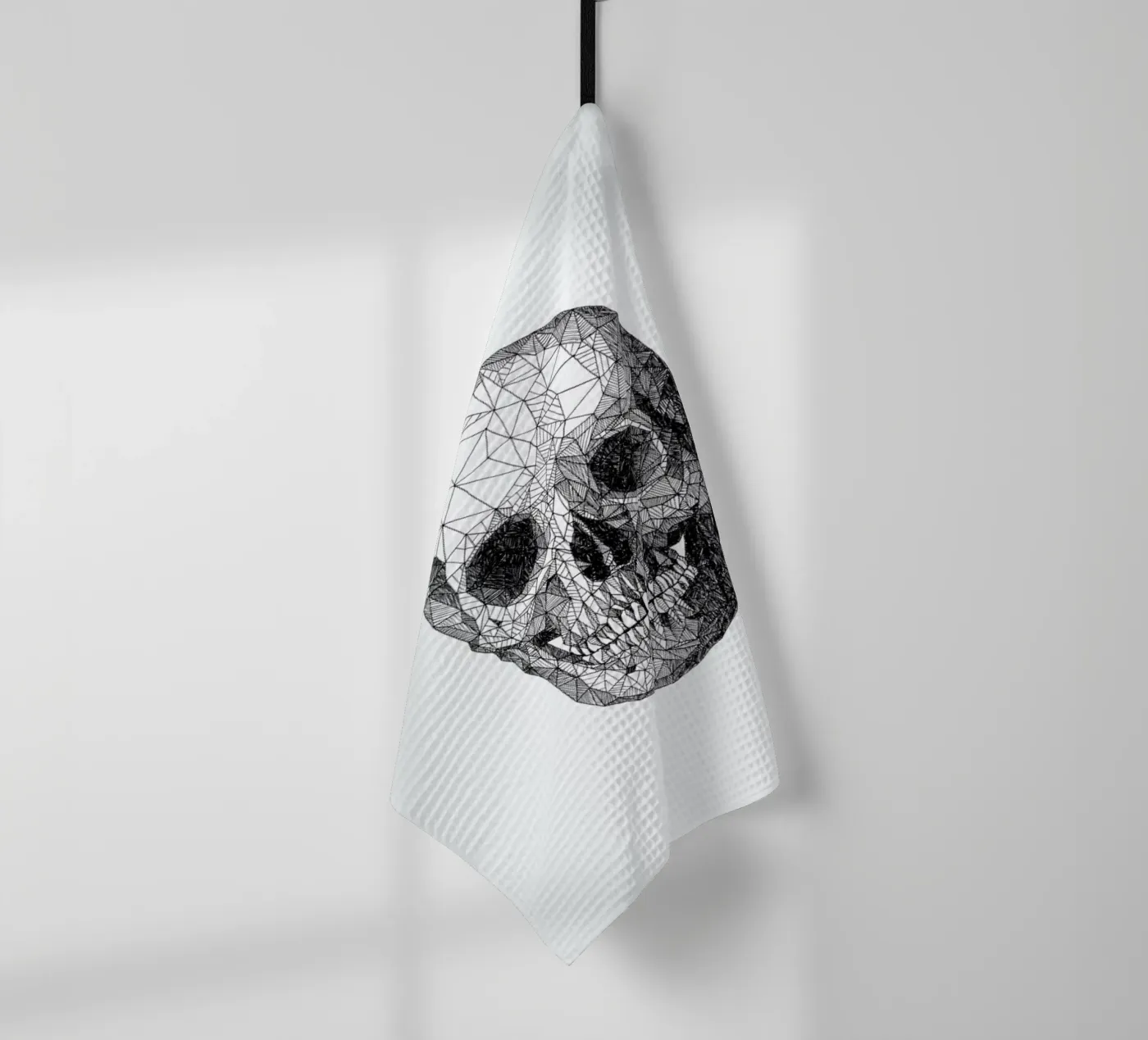 Skull Geschirrtuch von Pen & Ink