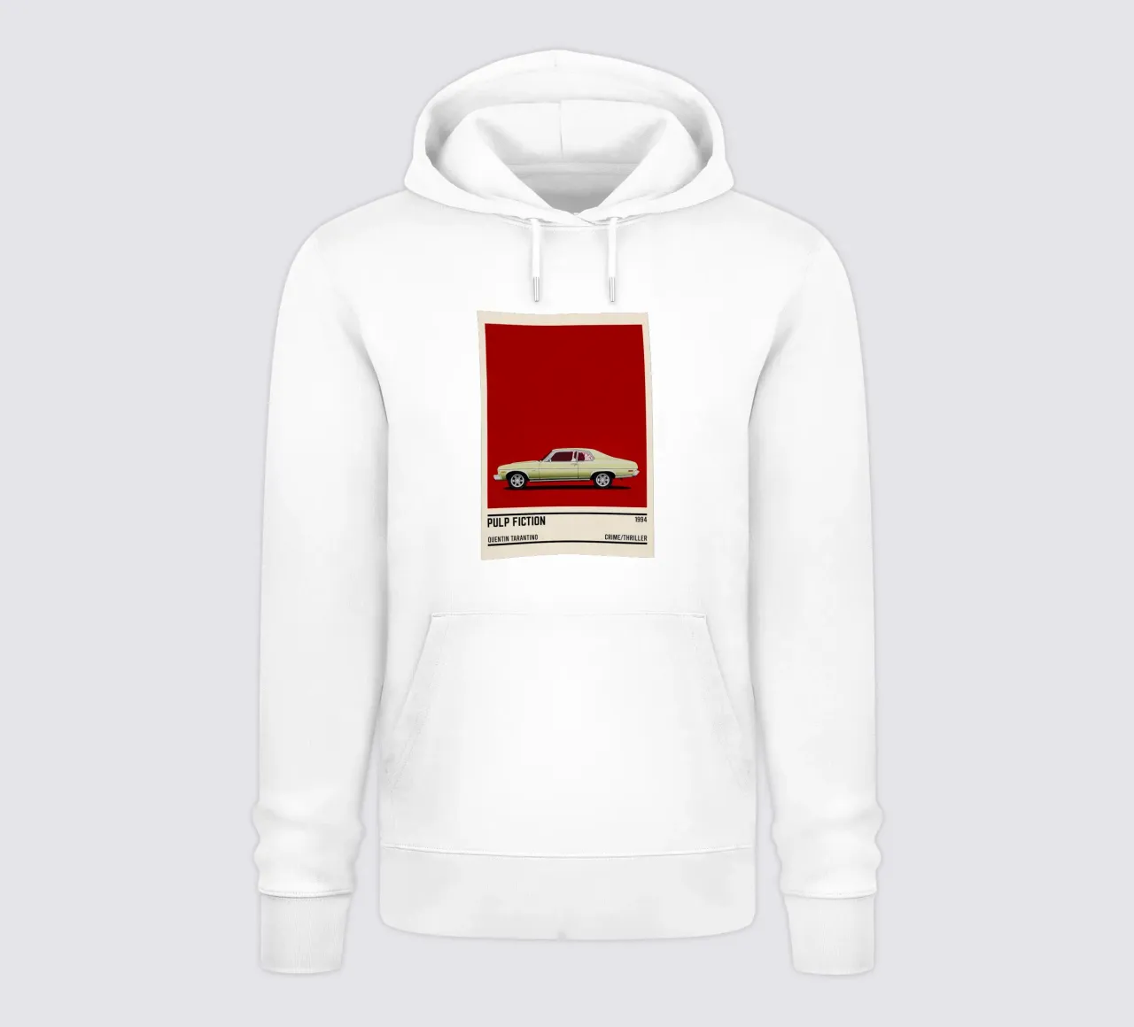 Pulp Fiction car felpa con cappuccio da TheArtstudio
