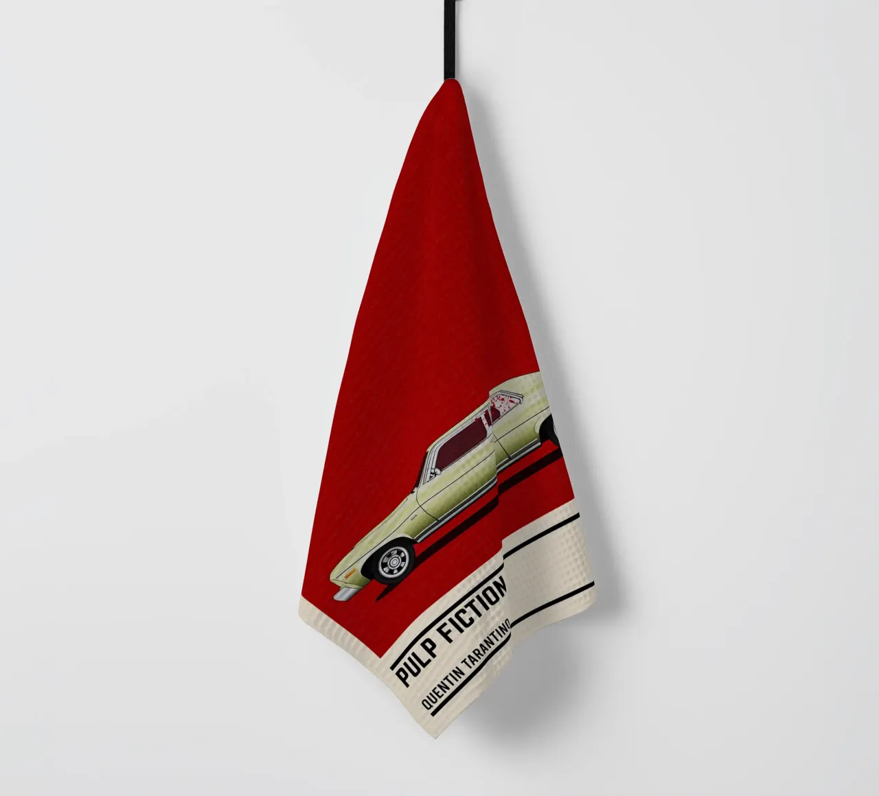 Pulp Fiction car canovaccio da cucina da TheArtstudio