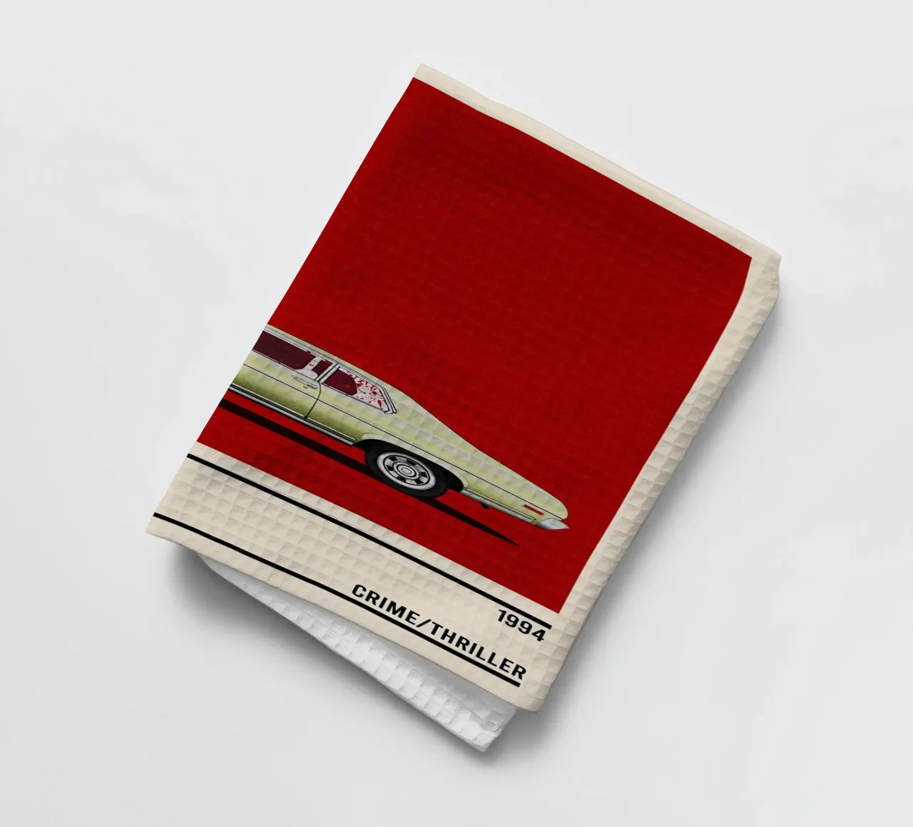Pulp Fiction car canovaccio da cucina da TheArtstudio