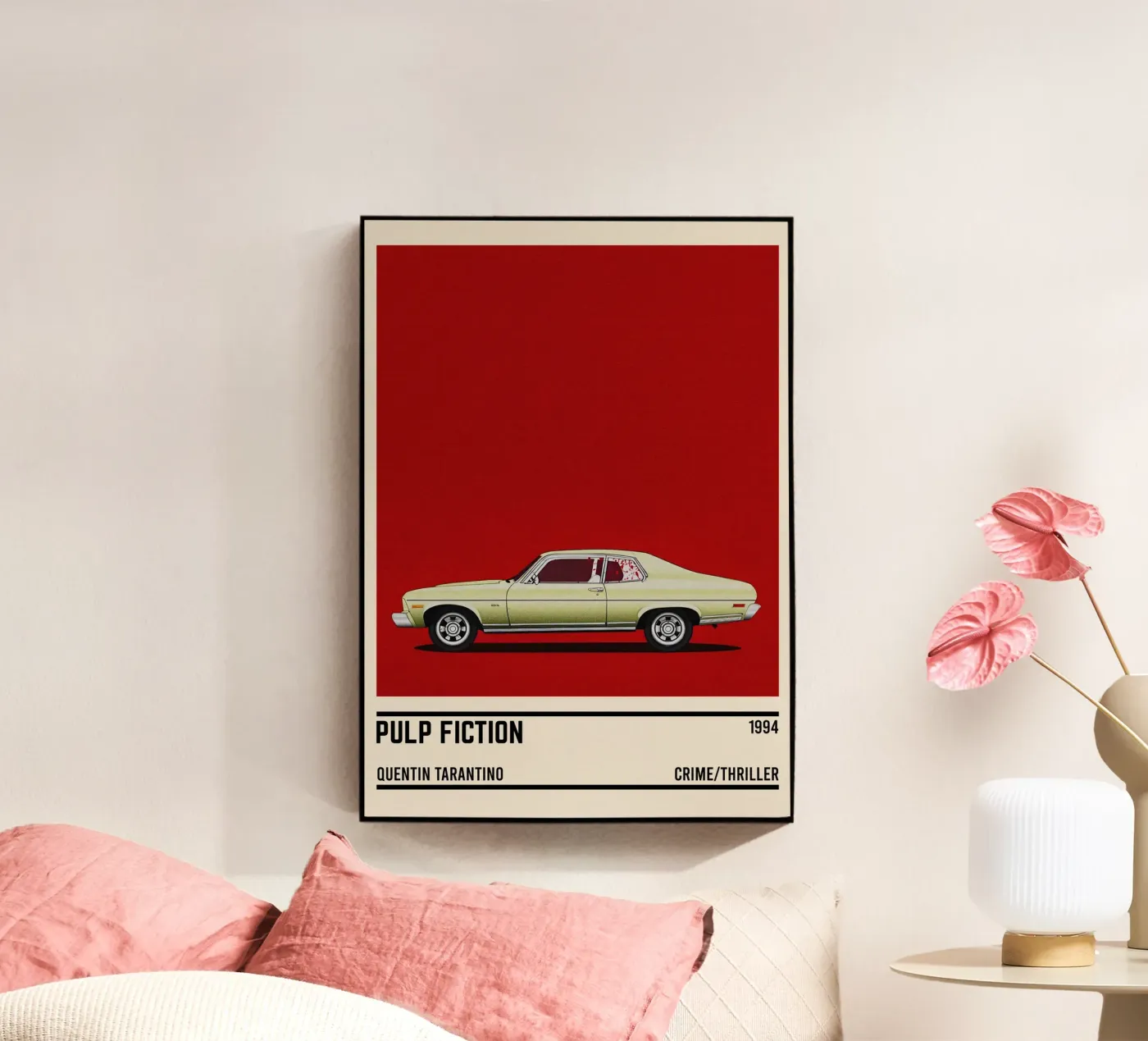 Pulp Fiction car plexiglass da TheArtstudio