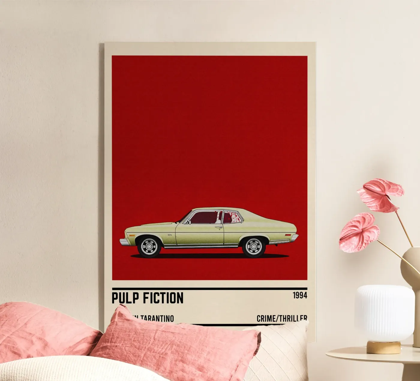 Pulp Fiction car plexiglass da TheArtstudio