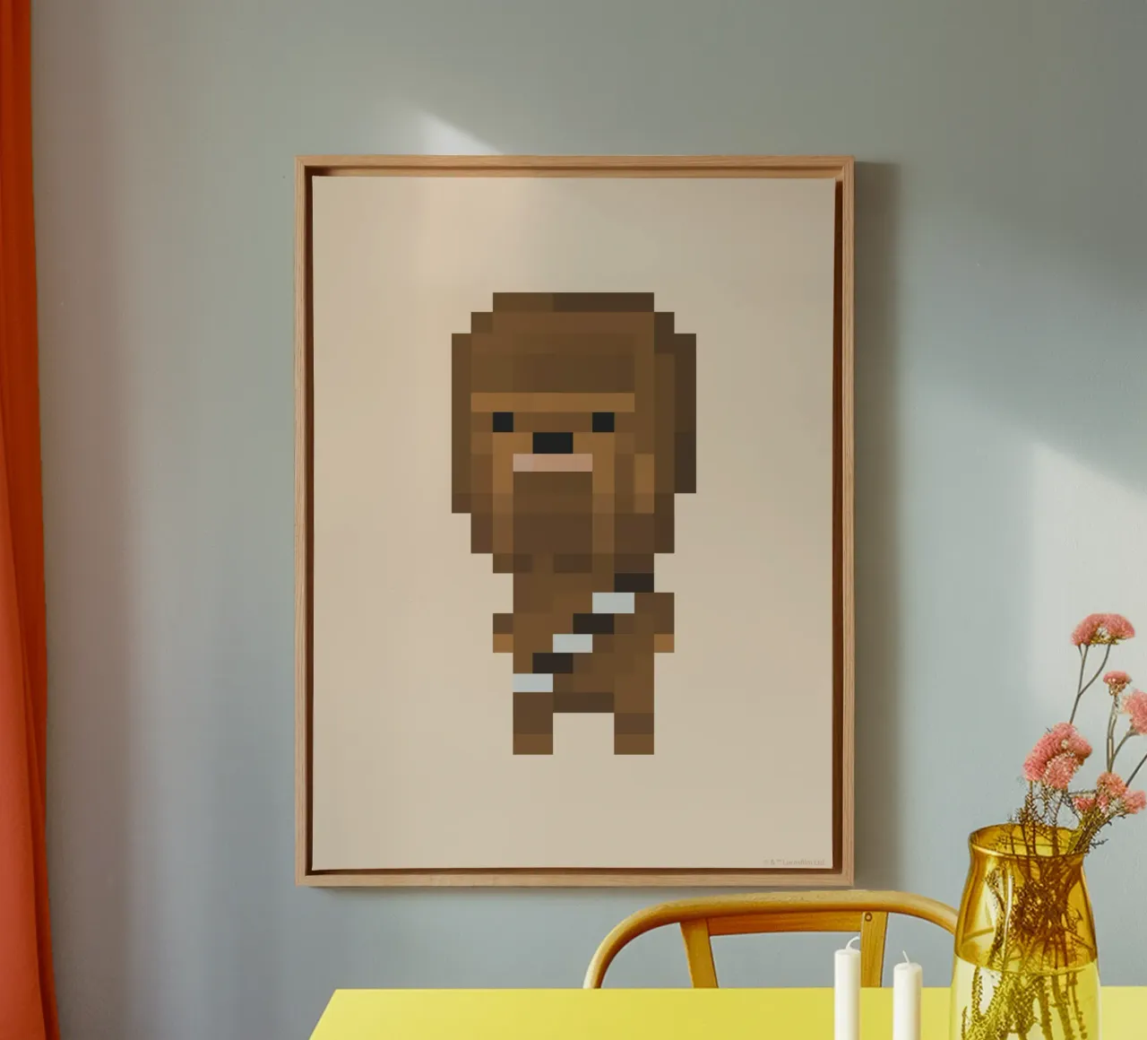 CHEWBACCA tela da Star Wars