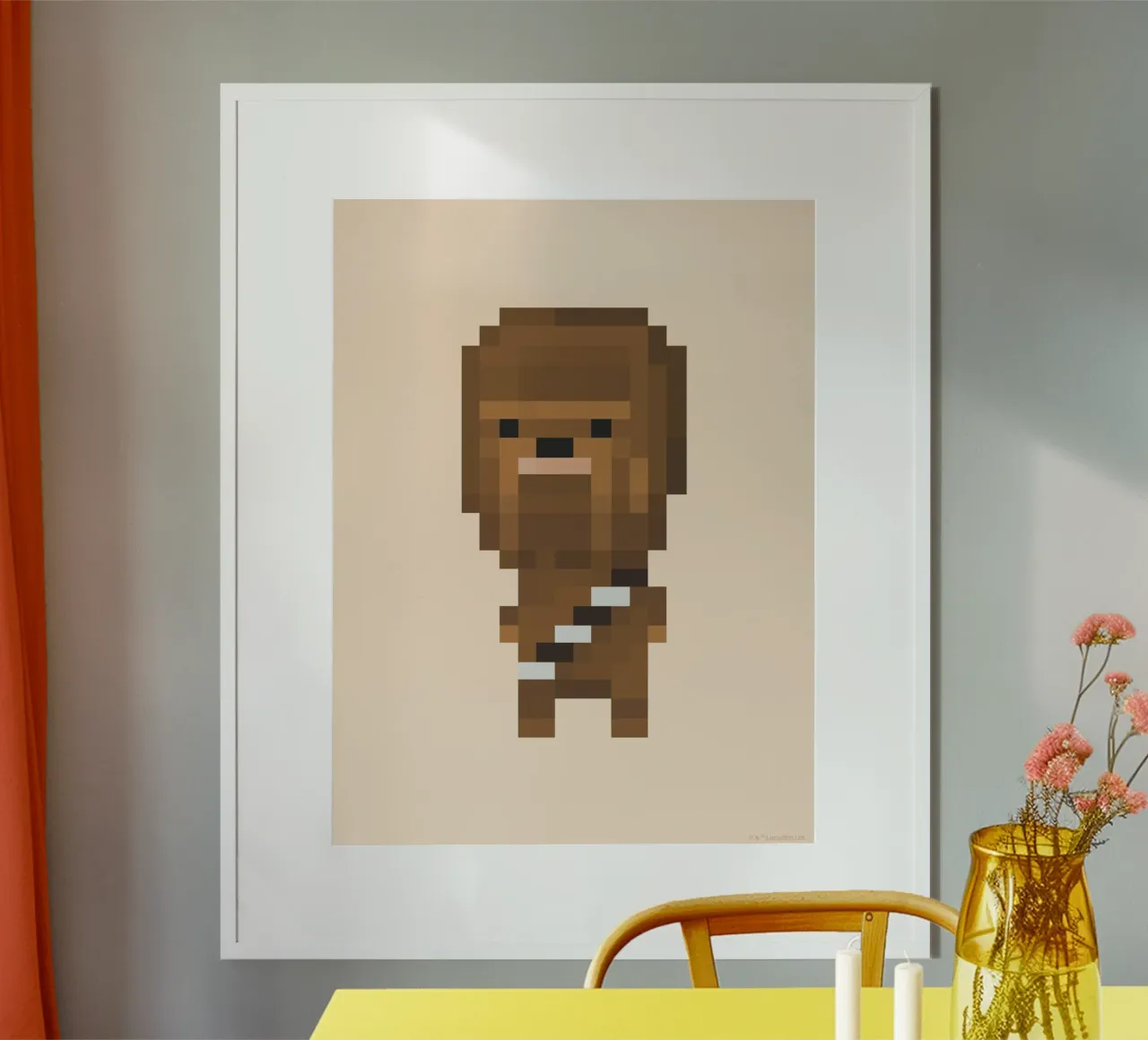 CHEWBACCA carta hahnemühle da Star Wars