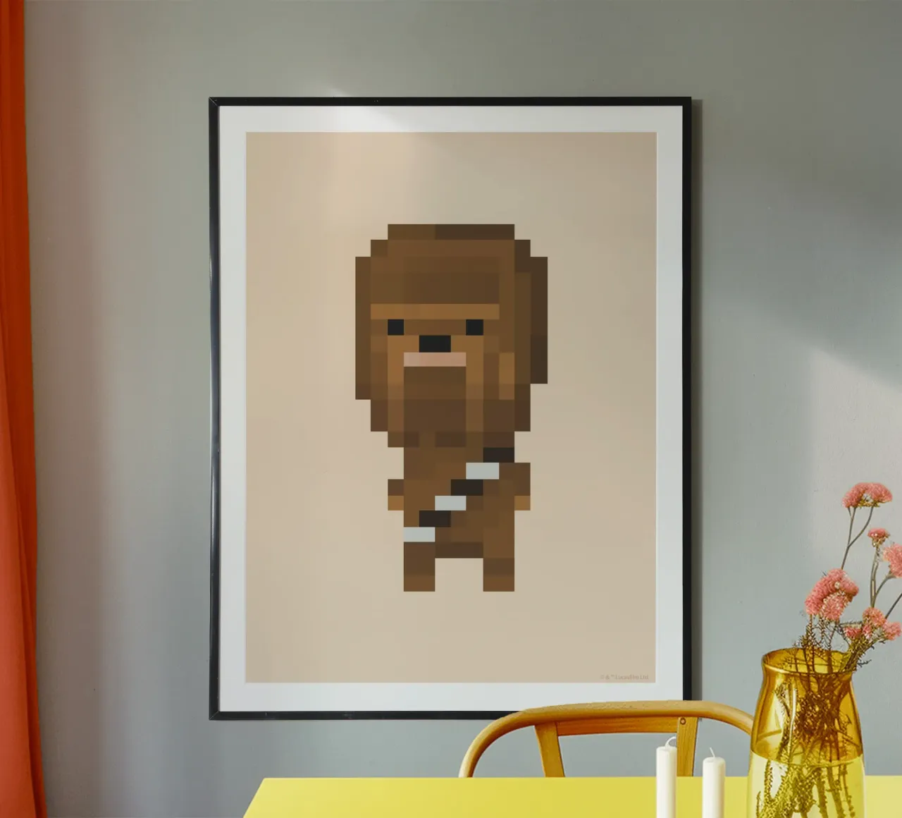 CHEWBACCA carta hahnemühle da Star Wars