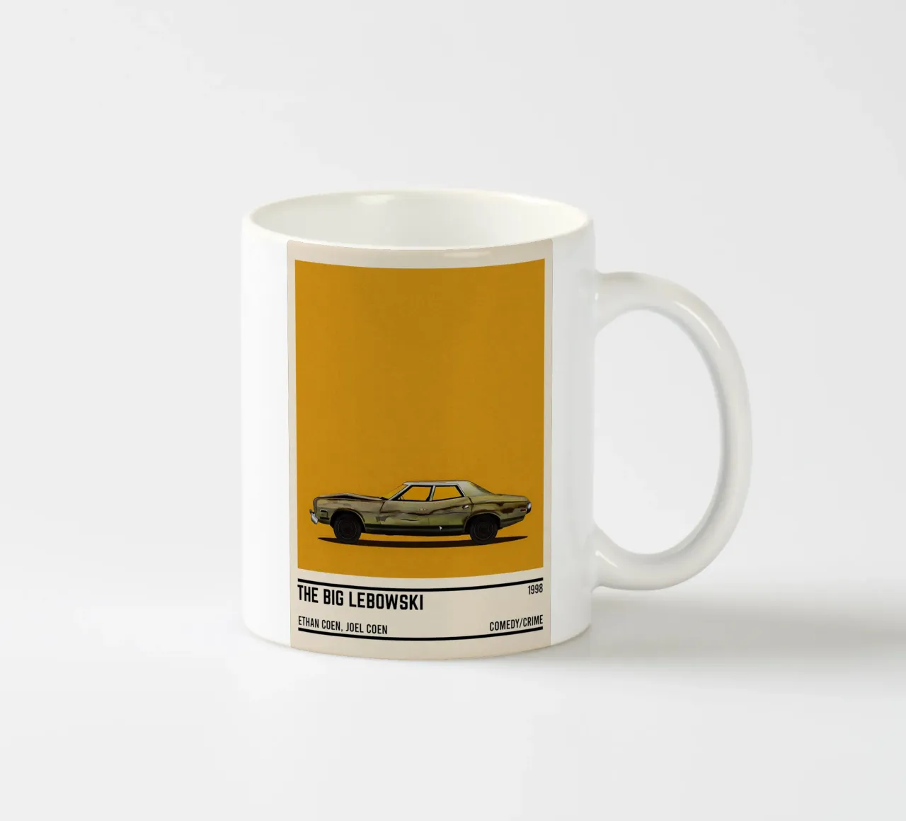 The Big Lebowski car tazza in ceramica da TheArtstudio