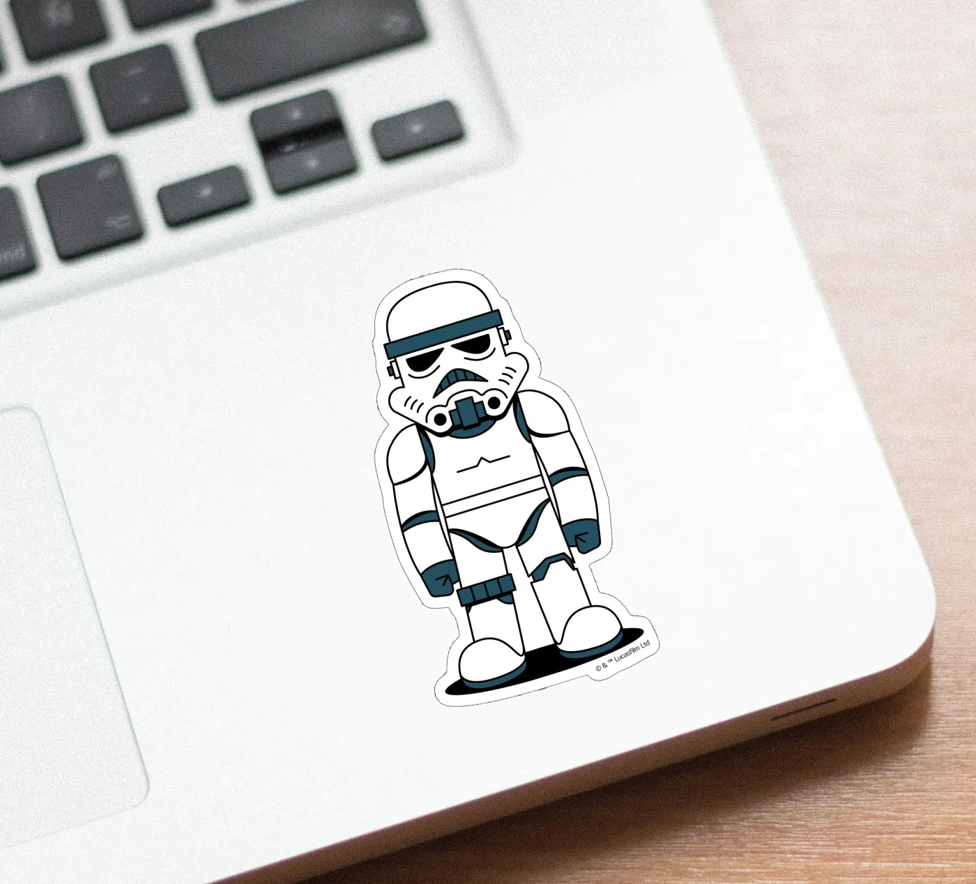 STORM TROOPER CHARACTER autocollant de Star Wars - Sticker Shop