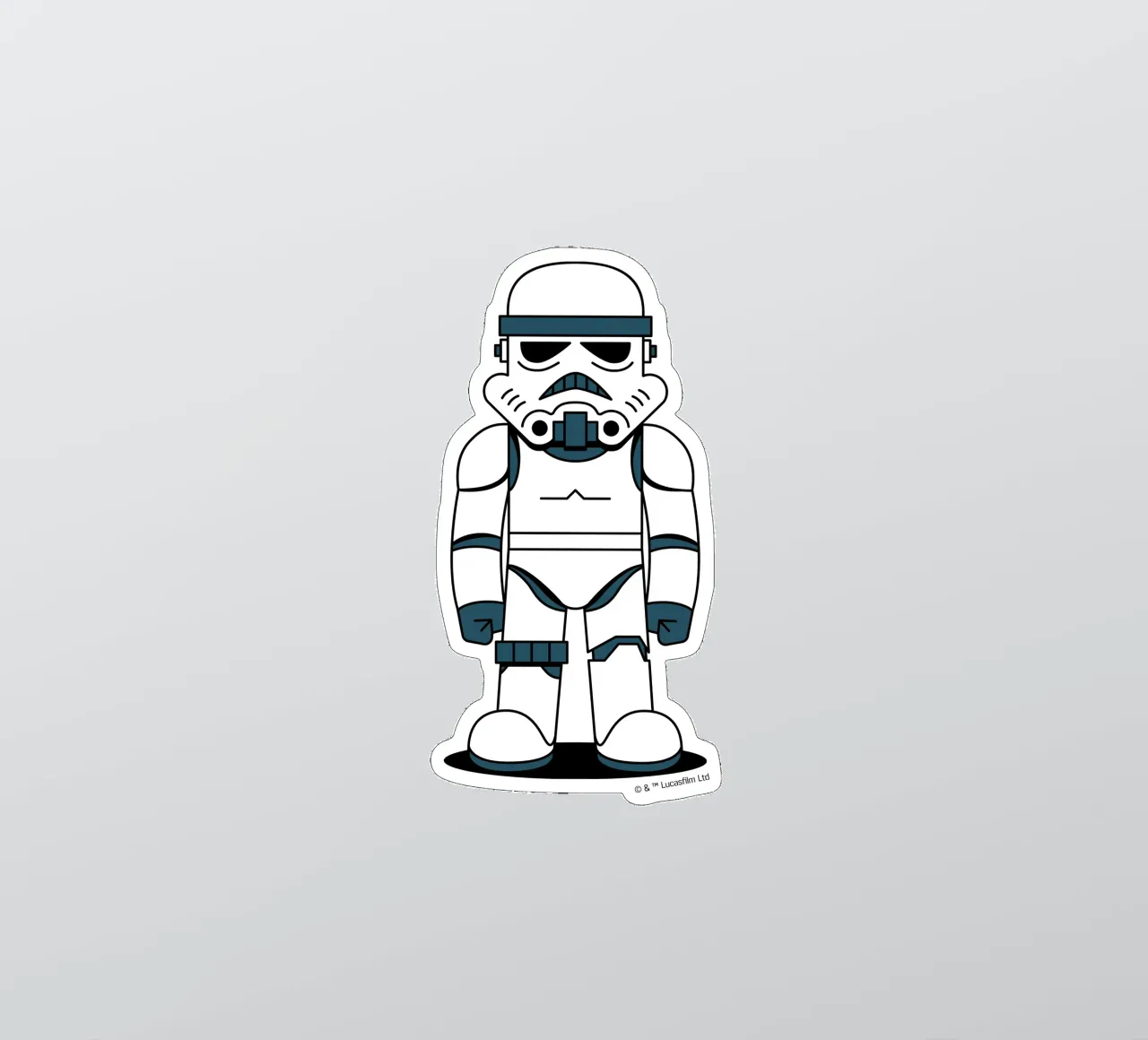 STORM TROOPER CHARACTER Sticker von Star Wars - Sticker Shop