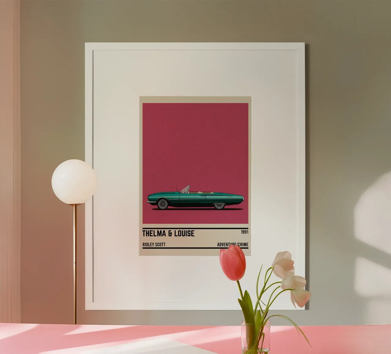 Thelma And Louise car poster da TheArtstudio