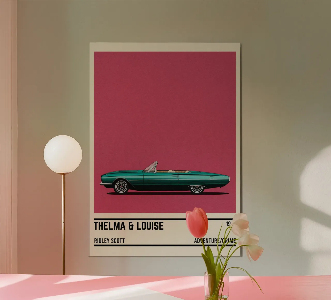 Thelma And Louise car poster da TheArtstudio