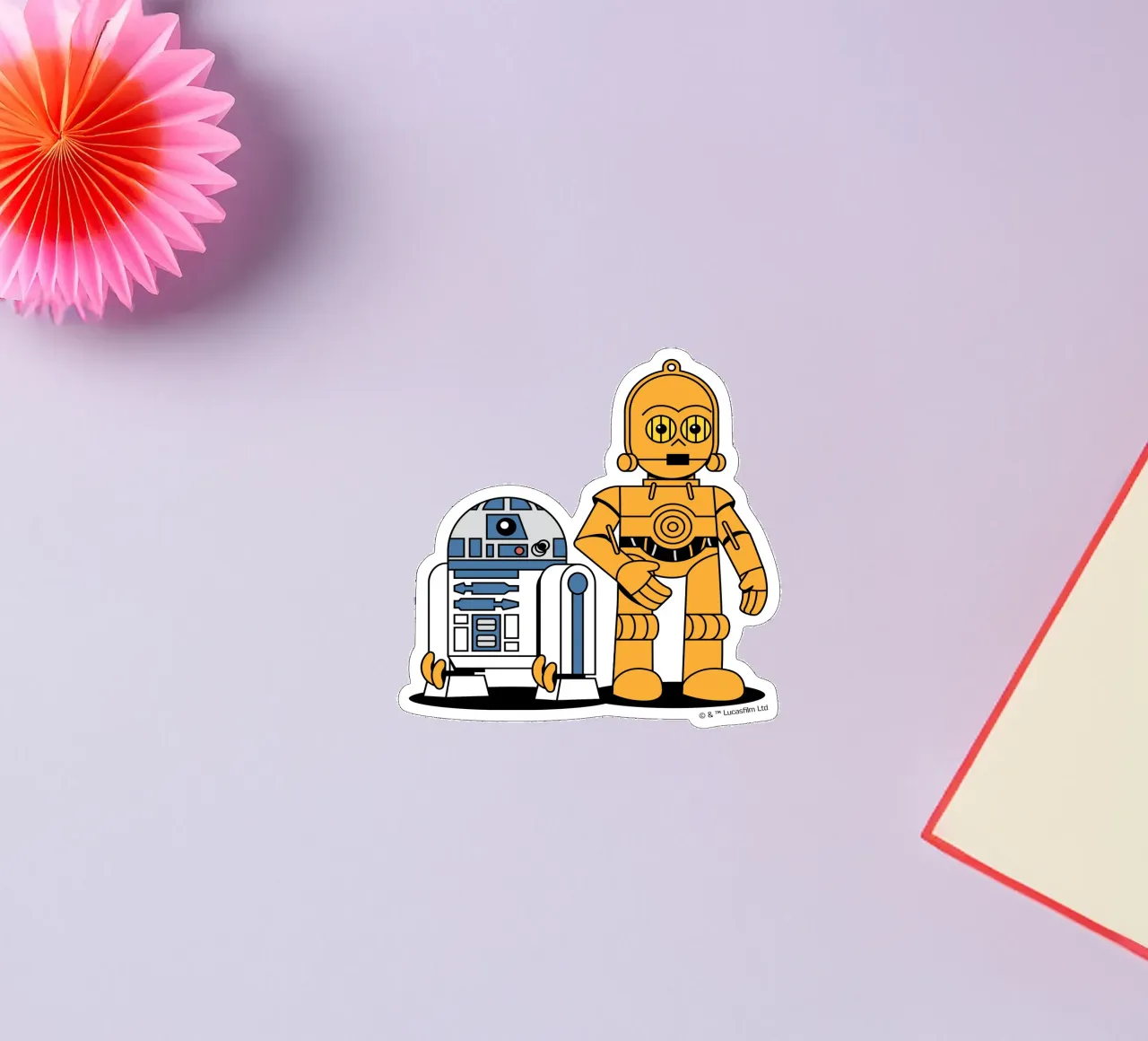R2 D2 & C 3PO CHARACTERS adesivo da Star Wars - Sticker Shop