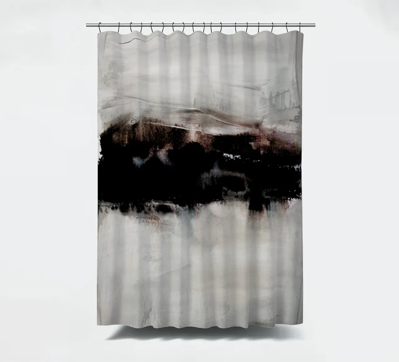 Watercolors 33 shower curtain by Mareike Böhmer