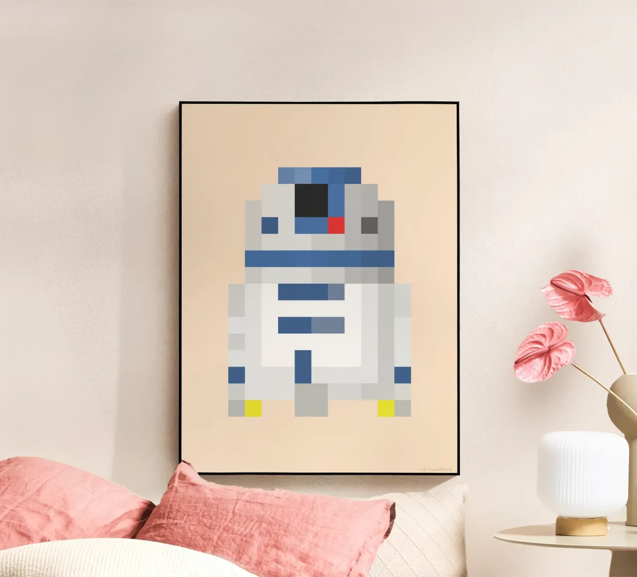 R2D2 acrylic glass by Star Wars