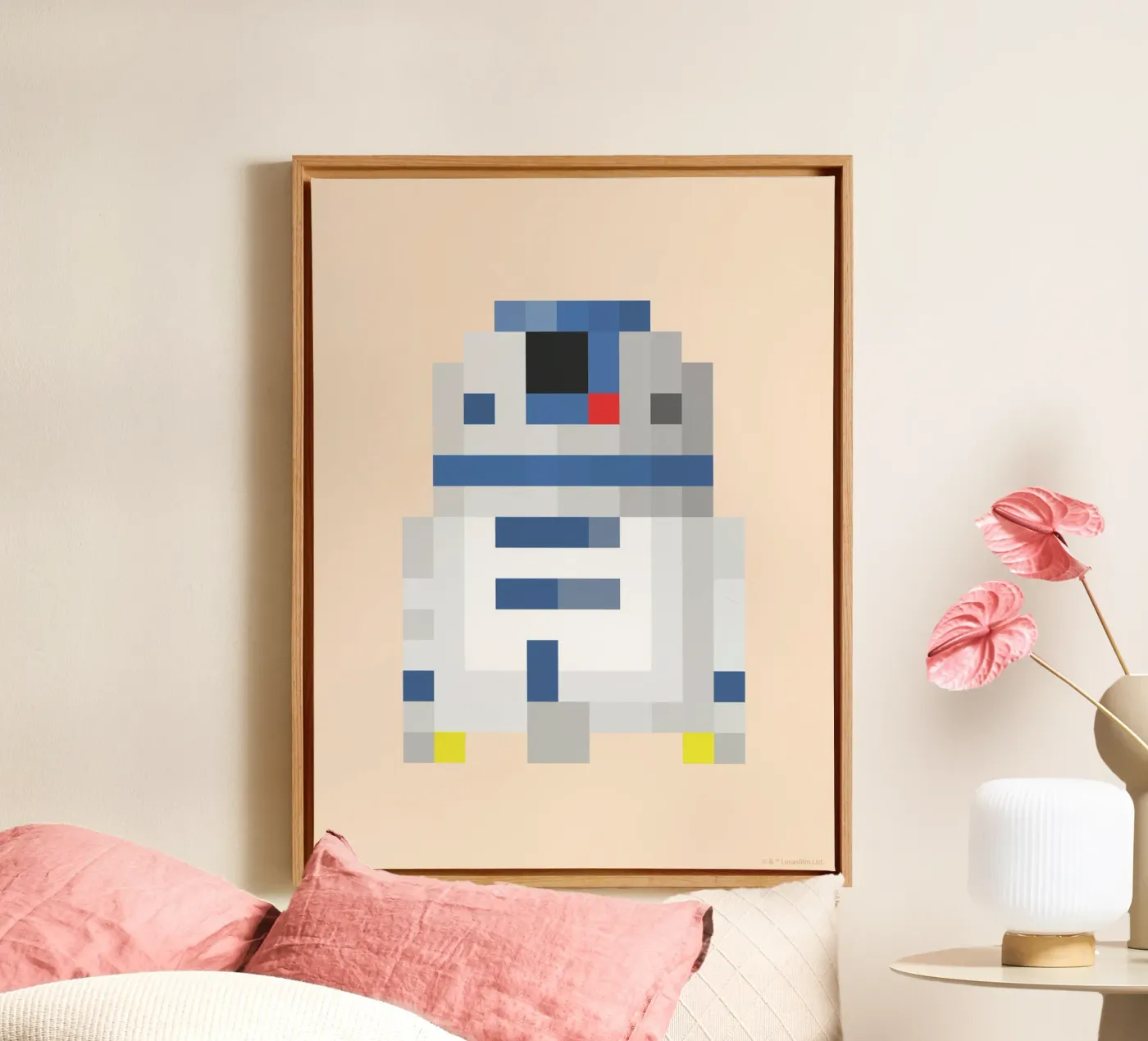 R2D2 tela da Star Wars