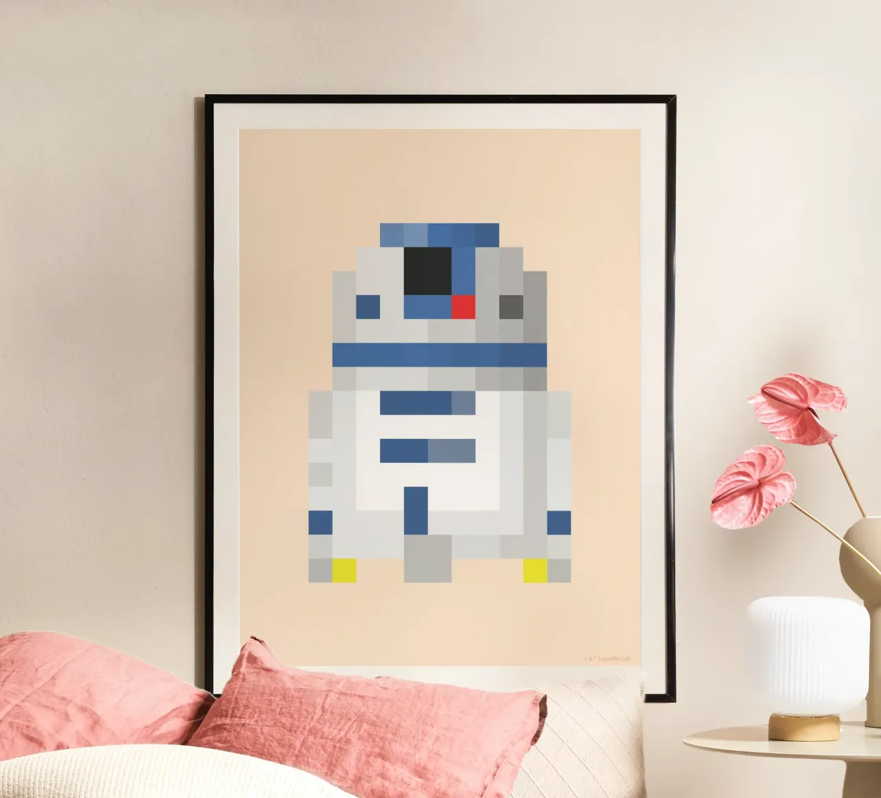 R2D2 carta hahnemühle da Star Wars