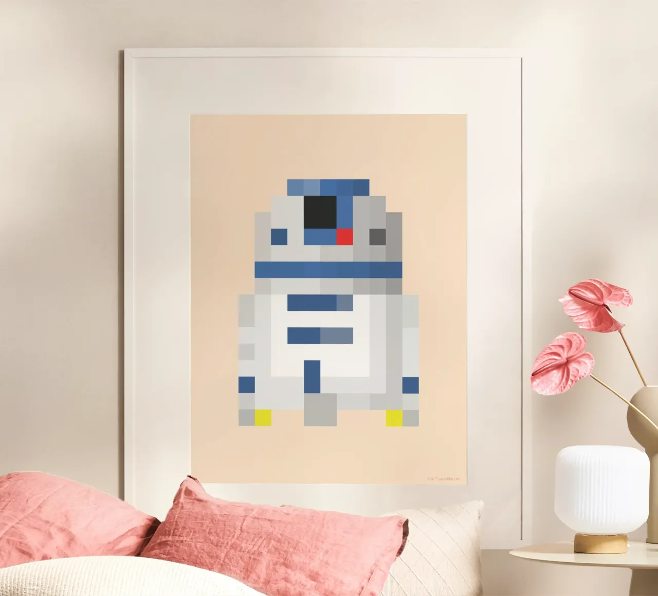 R2D2 carta hahnemühle da Star Wars