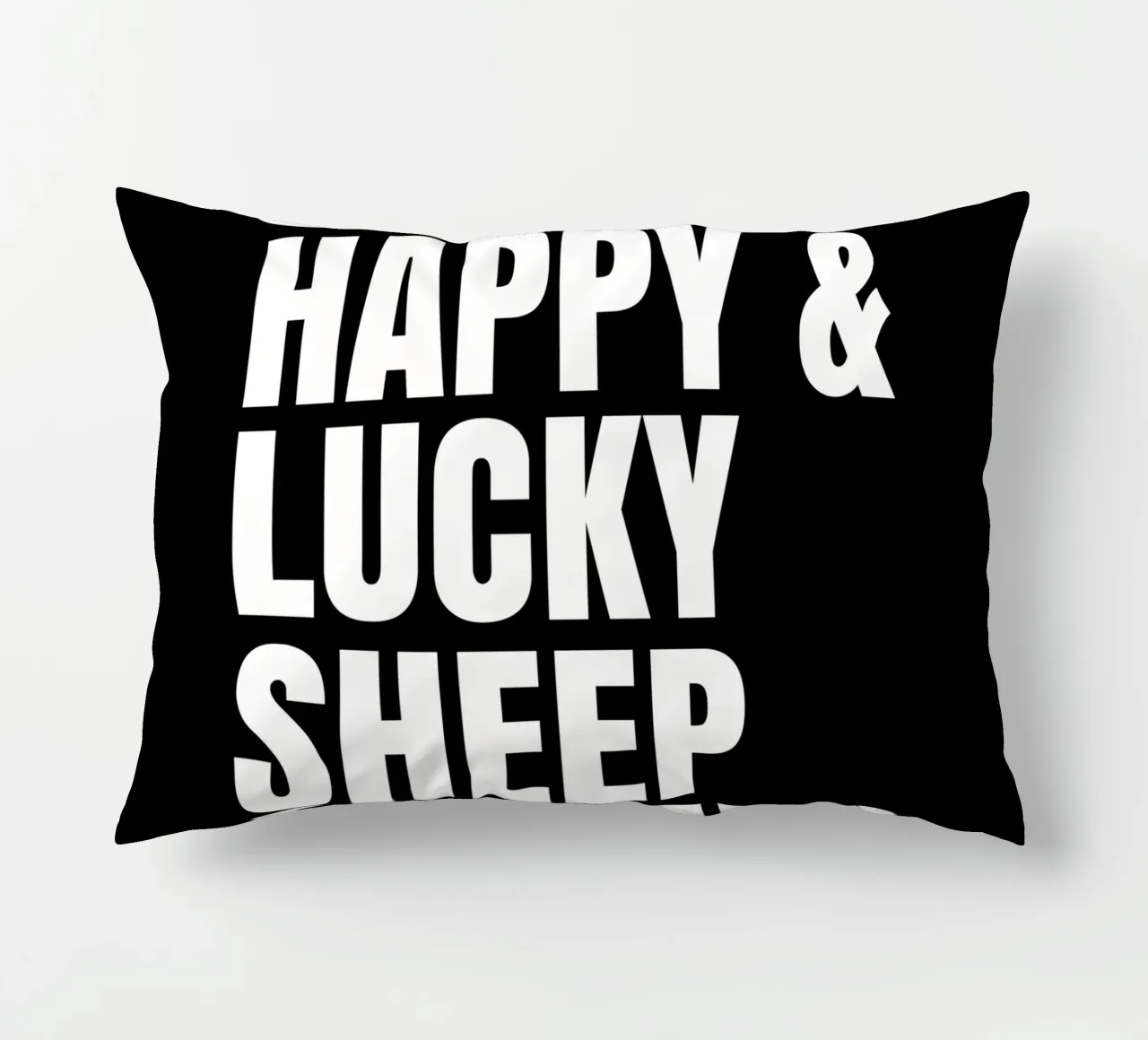 One very lucky and happy sheep farmer cuscino da happieeagle