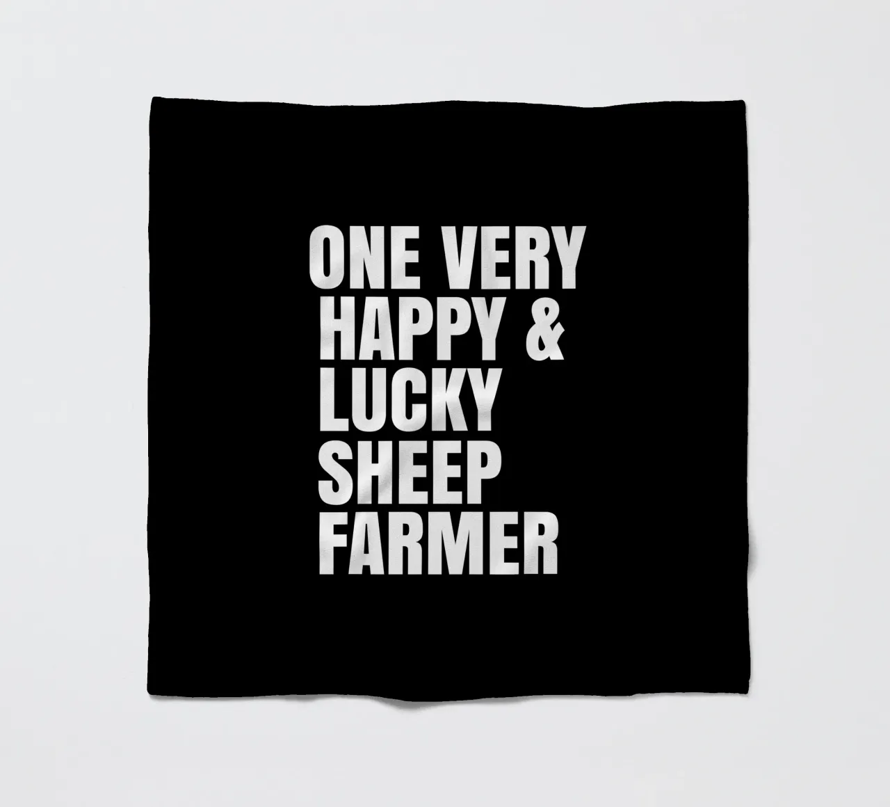 One very lucky and happy sheep farmer coperta in pile da happieeagle