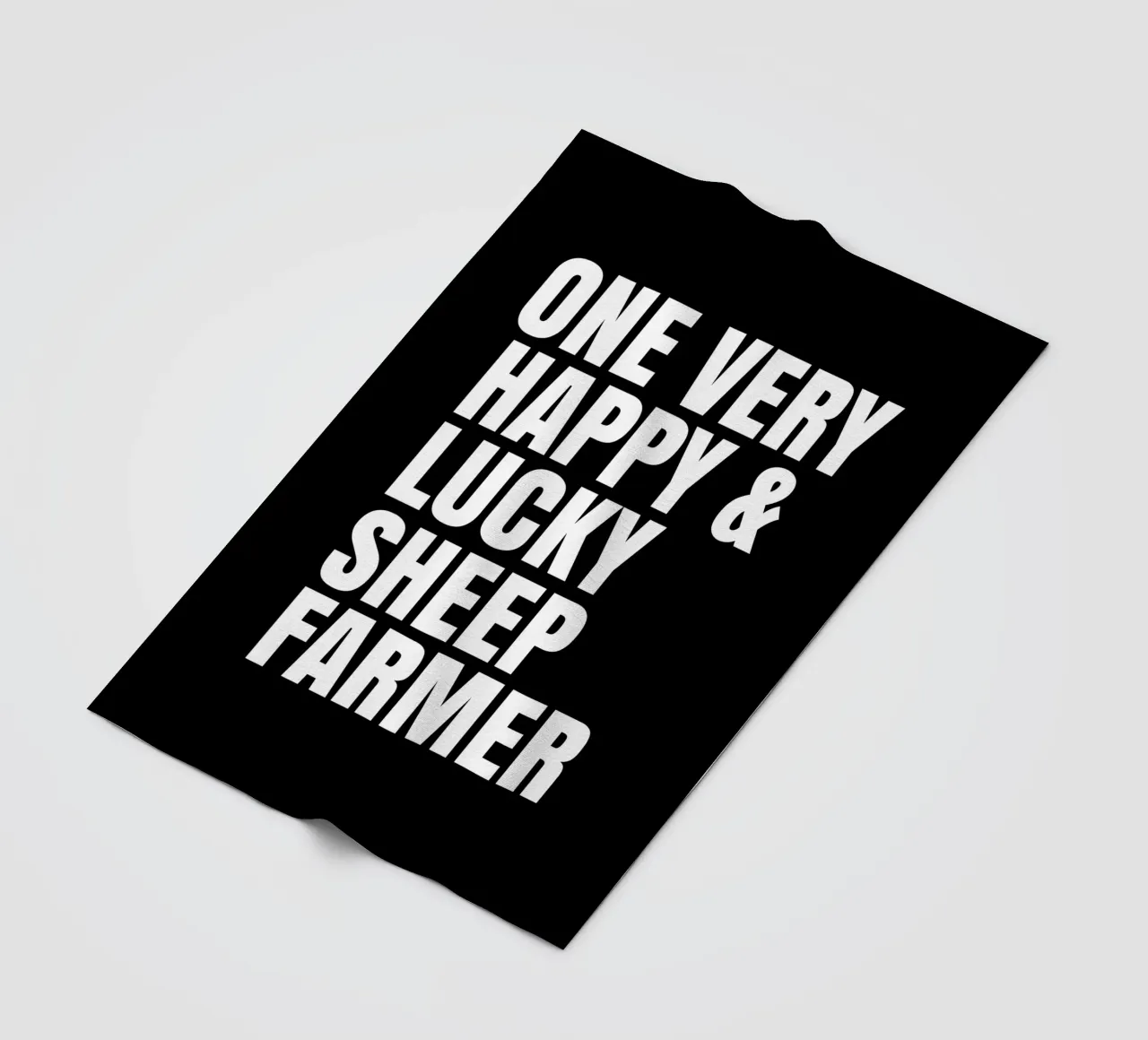 One very lucky and happy sheep farmer coperta in pile da happieeagle
