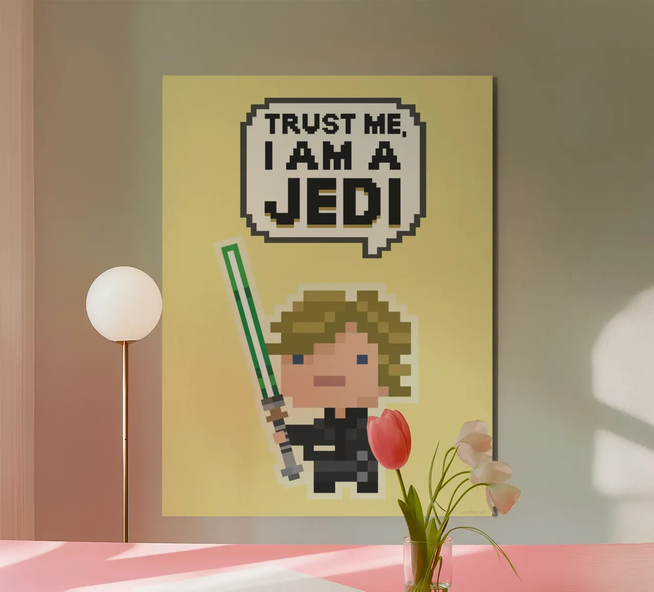 TRUST ME, I AM A JEDI pannello forex da Star Wars