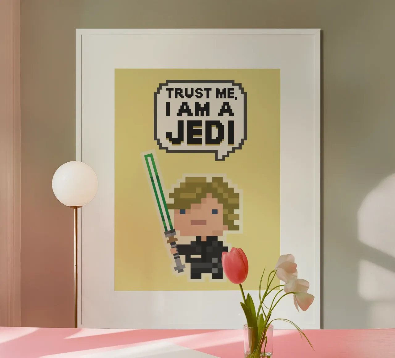 TRUST ME, I AM A JEDI poster da Star Wars