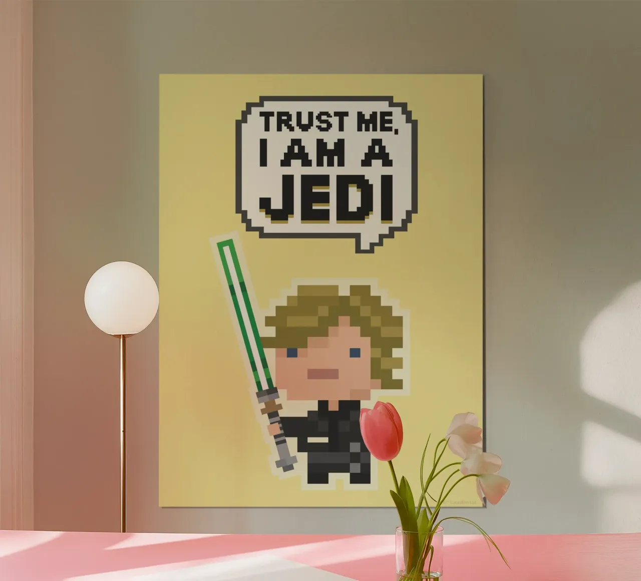 TRUST ME, I AM A JEDI poster da Star Wars