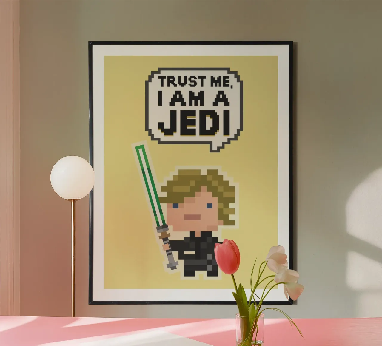 TRUST ME, I AM A JEDI poster da Star Wars