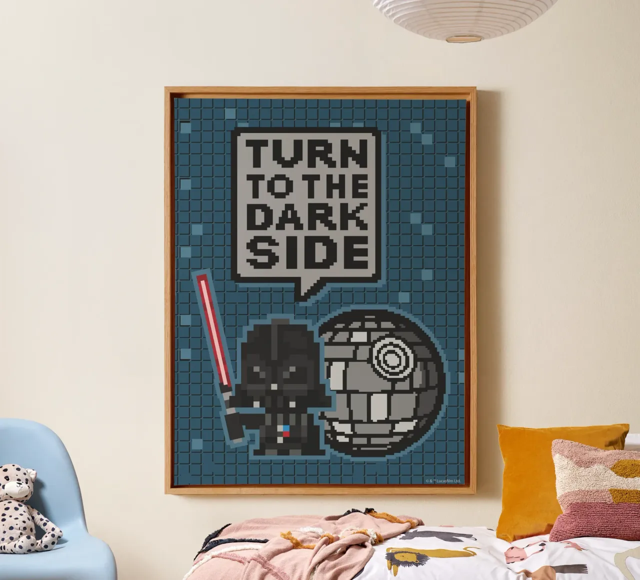 TURN TO THE DARK SIDE canvas by Star Wars