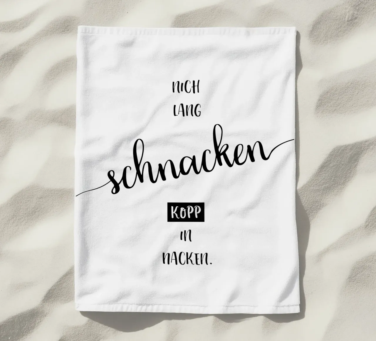 Plattdeutscher Trinkspruch telo mare da Melanie Viola