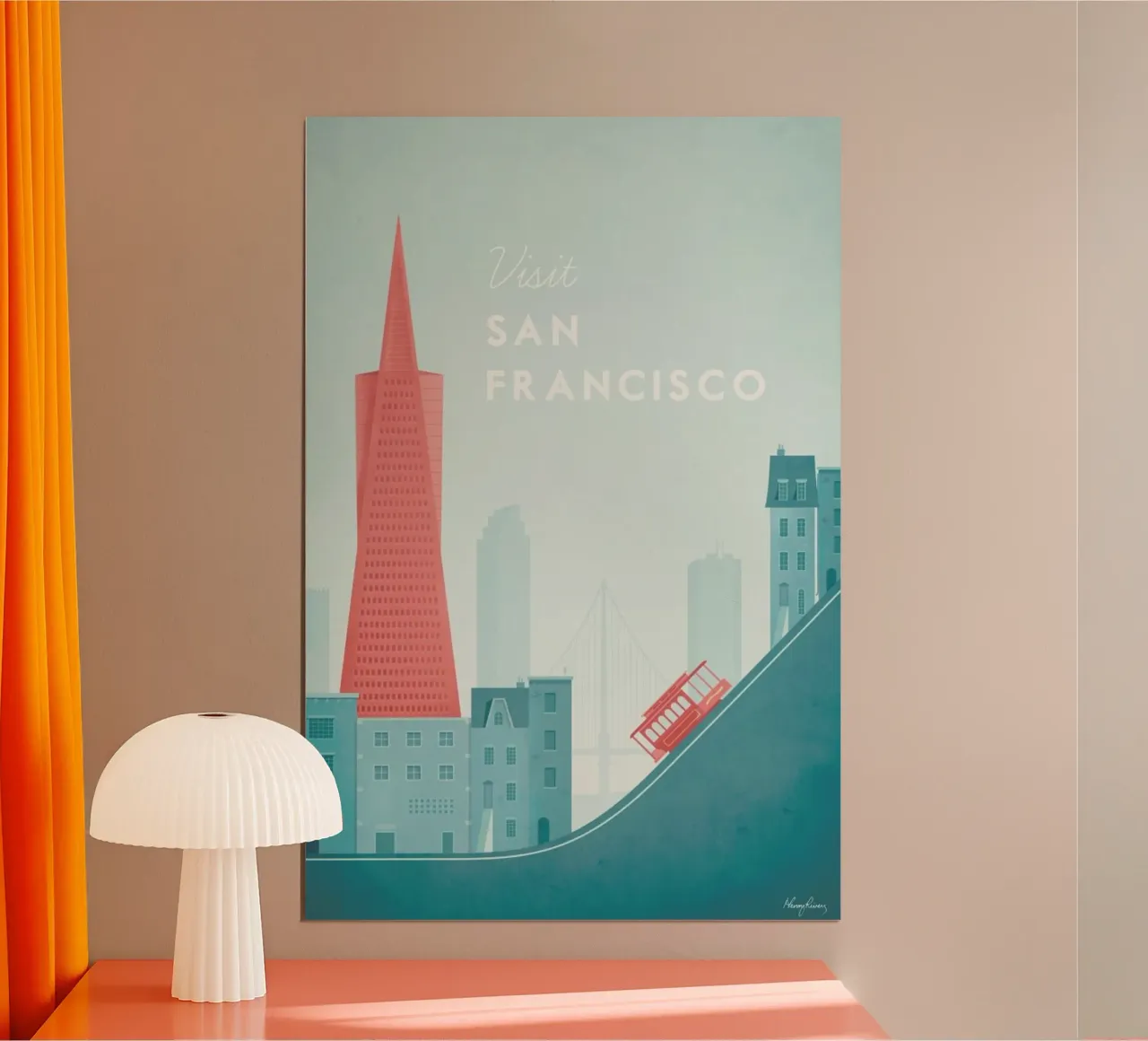 San Francisco hahnemühle by Henry Rivers