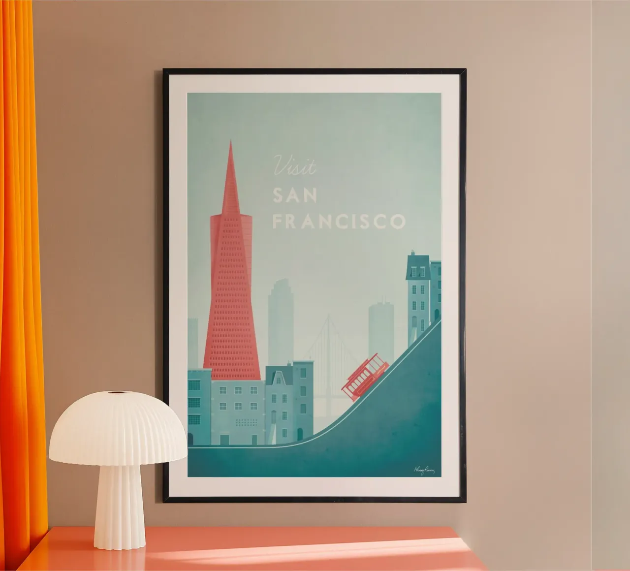 San Francisco hahnemühle by Henry Rivers