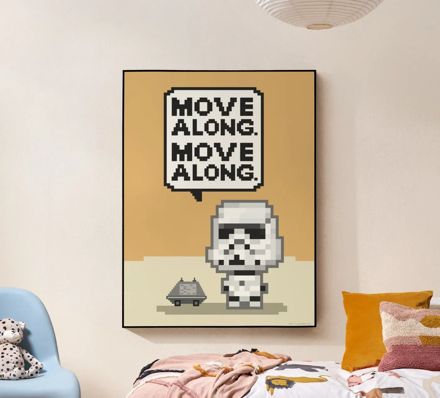 MOVE ALONG Acryl-Glas von Star Wars