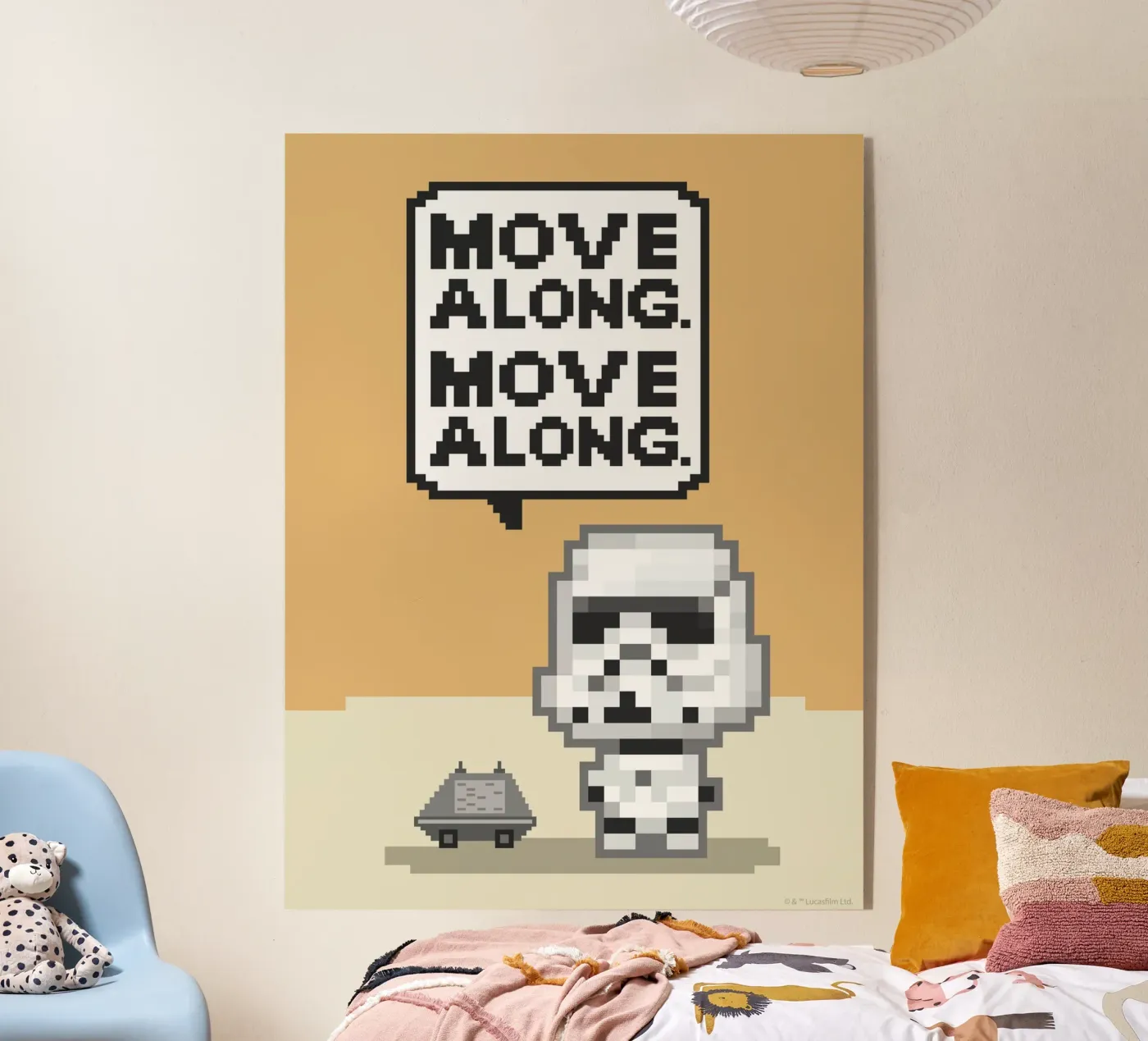 MOVE ALONG Acryl-Glas von Star Wars