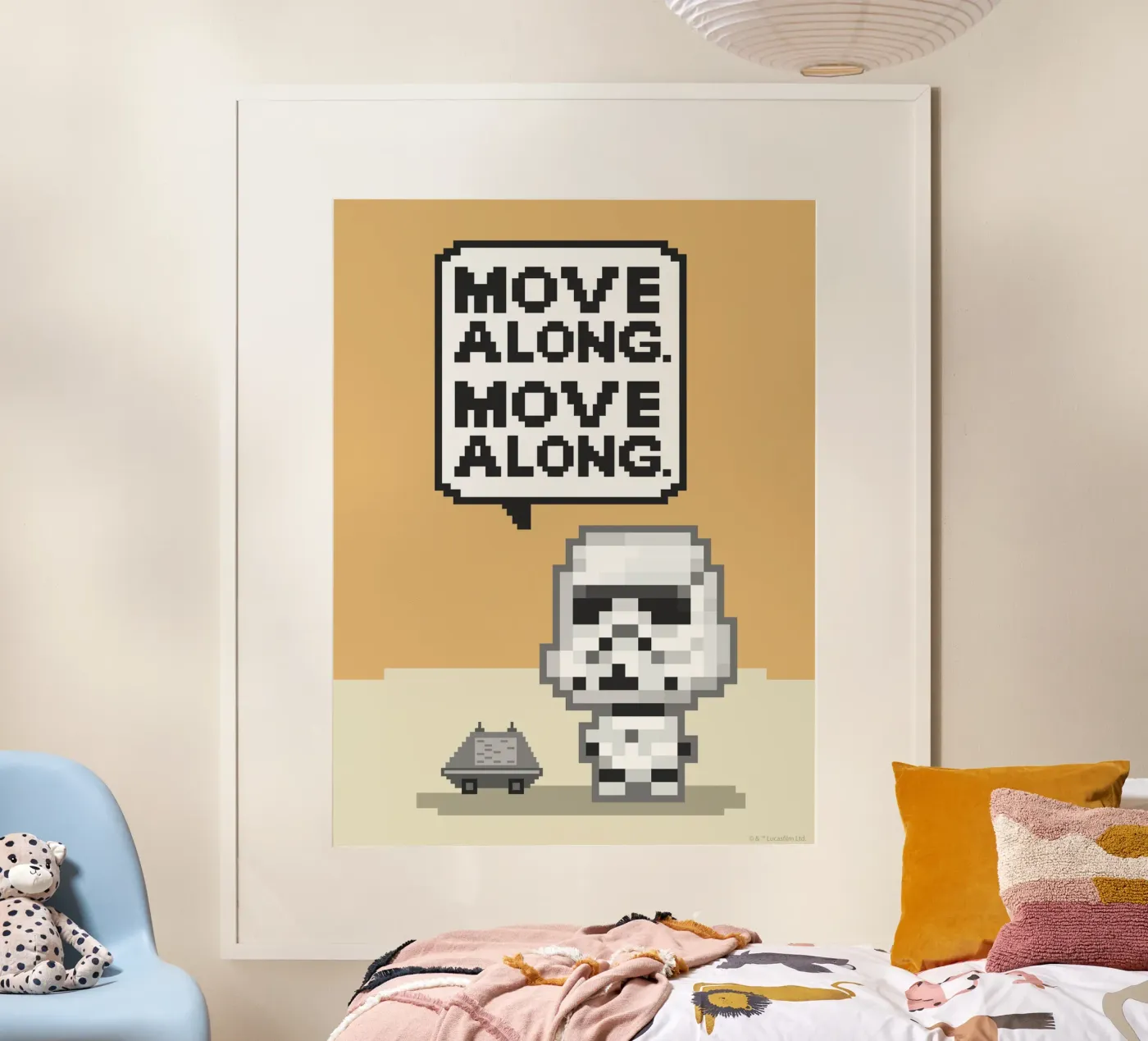 MOVE ALONG poster van Star Wars