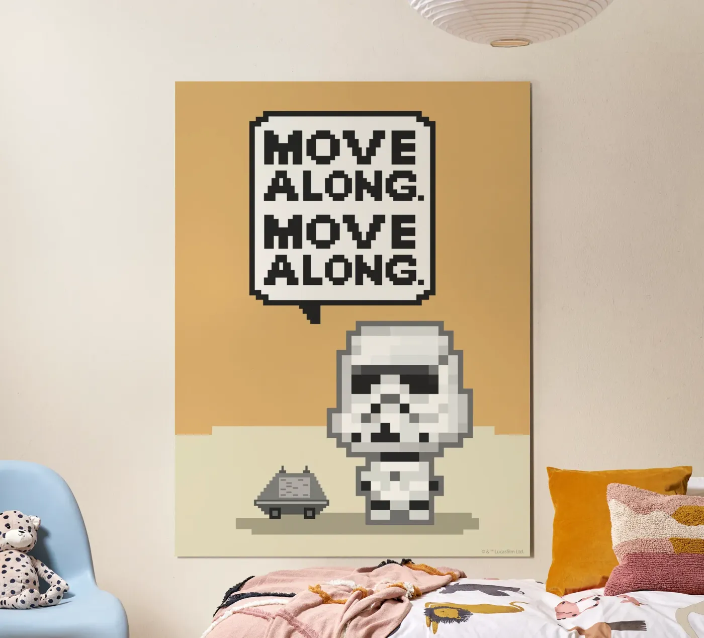 MOVE ALONG poster da Star Wars