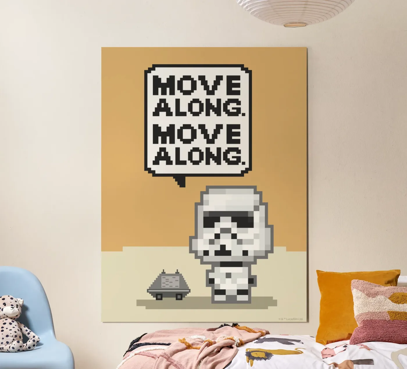 MOVE ALONG poster van Star Wars
