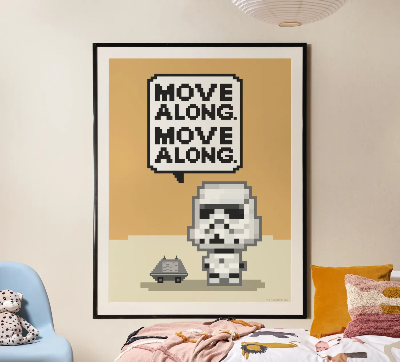 MOVE ALONG poster da Star Wars