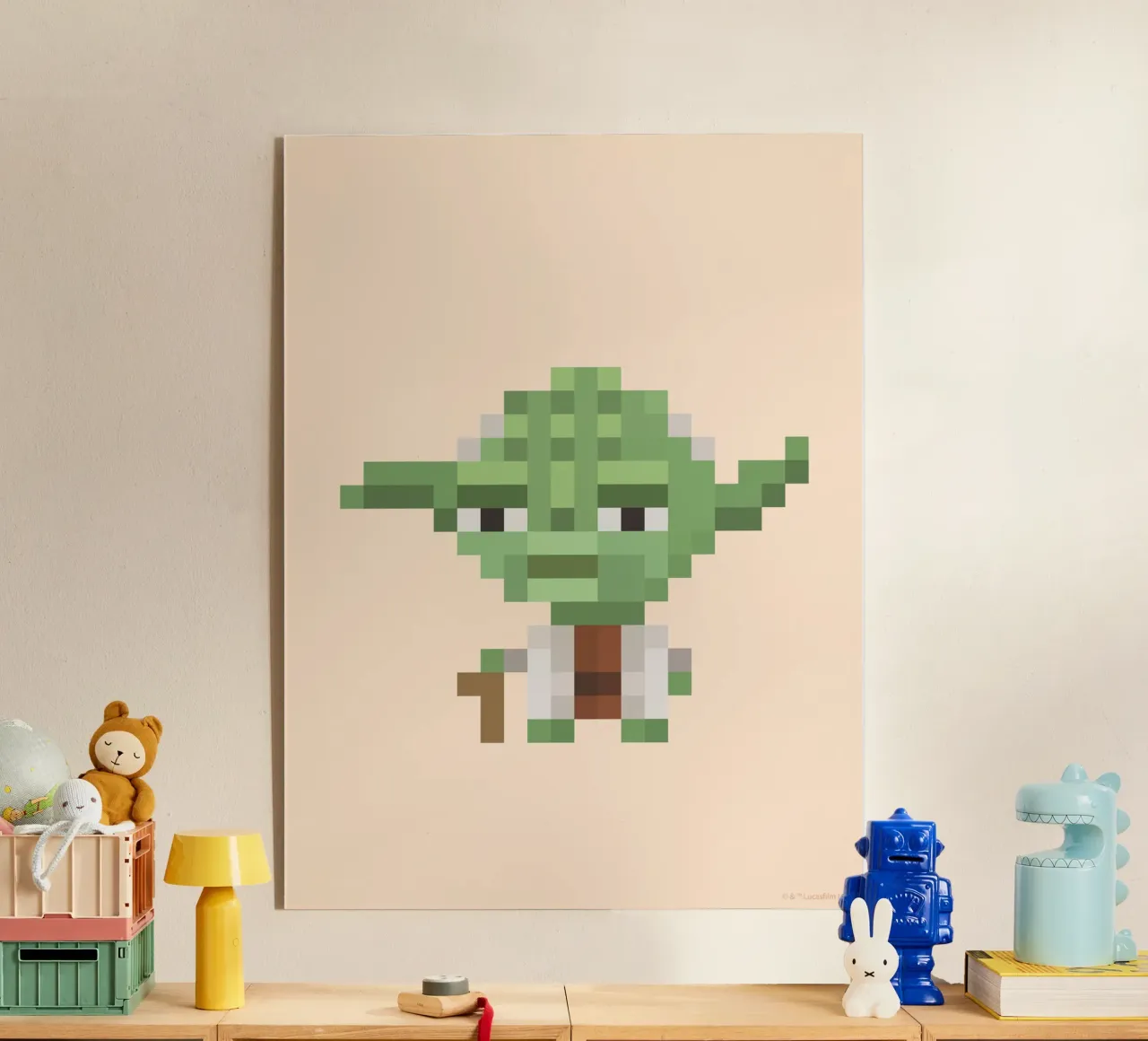YODA plexiglass da Star Wars