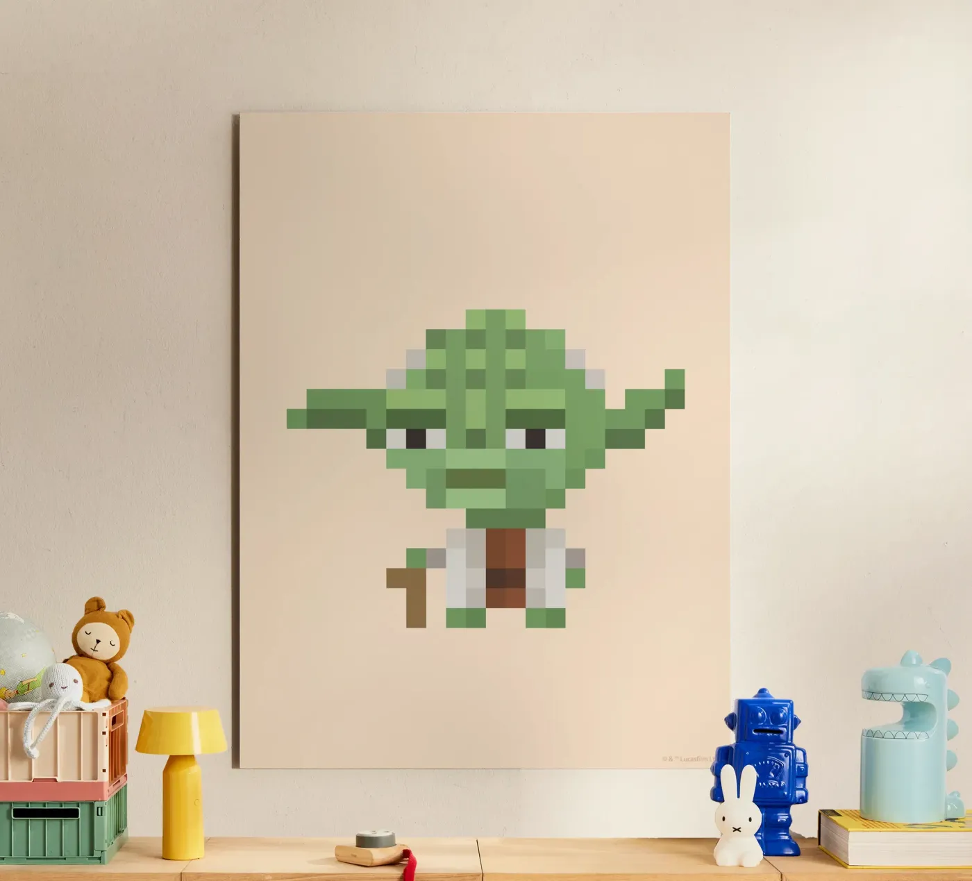 YODA alluminio dibond da Star Wars