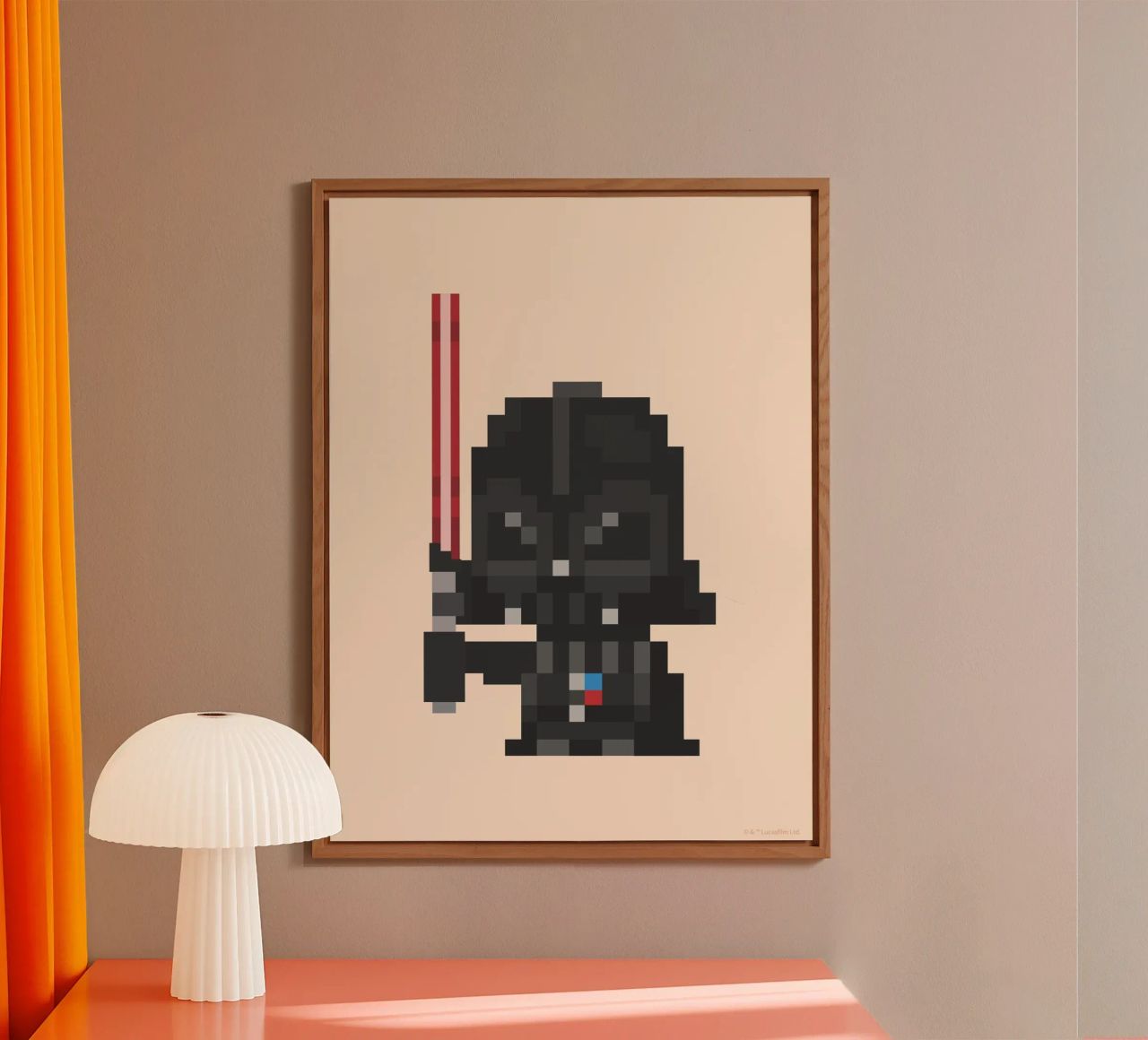 DARTH VADER alluminio dibond da Star Wars