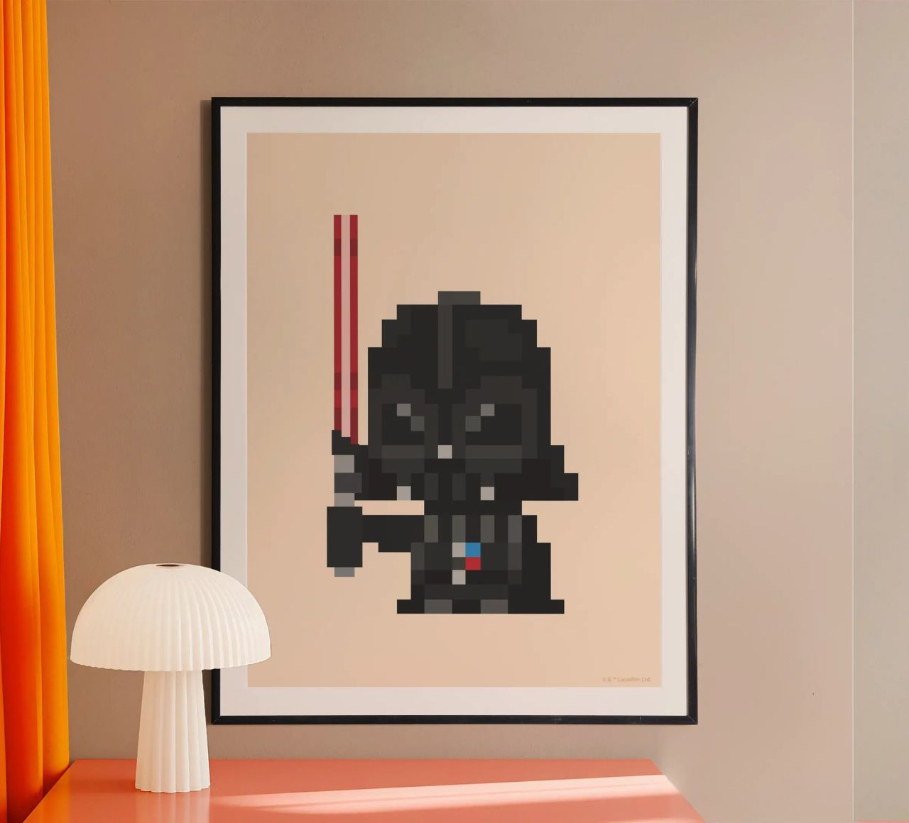 DARTH VADER carta hahnemühle da Star Wars