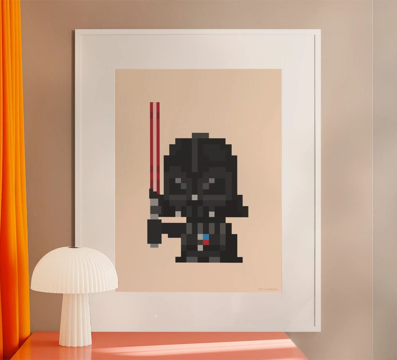 DARTH VADER carta hahnemühle da Star Wars
