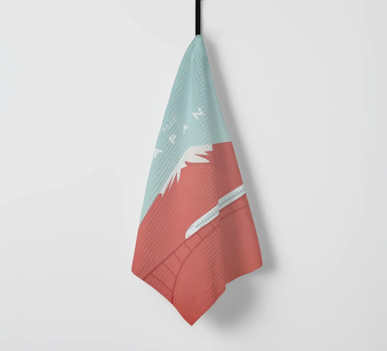 Japan tea towel by Henry Rivers