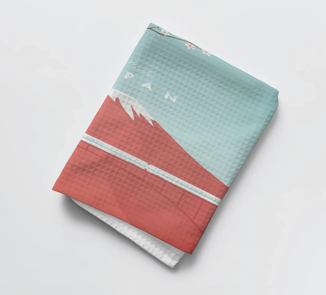 Japan tea towel by Henry Rivers