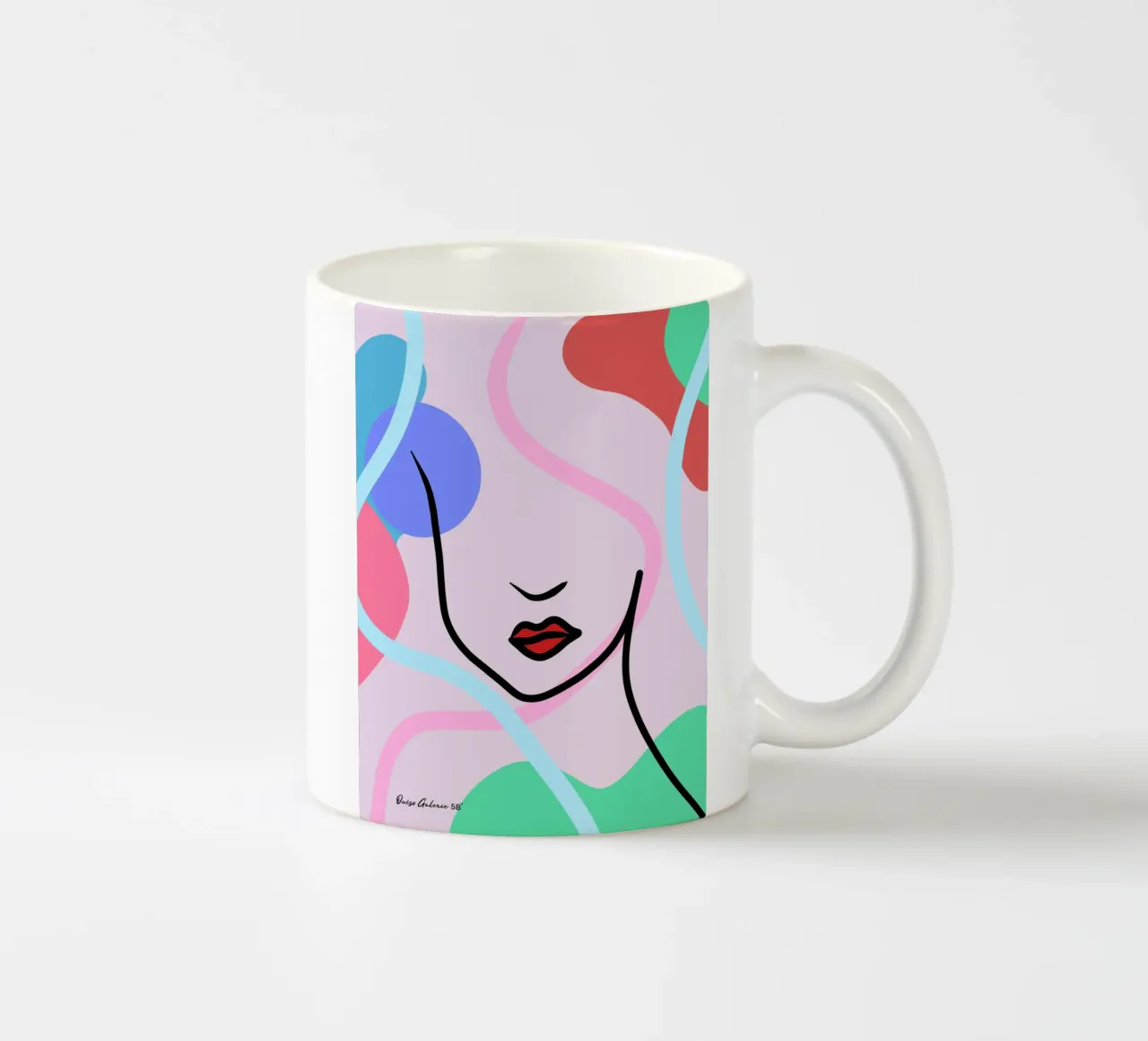 Whispered Hues tazza in ceramica da Mike Leymi