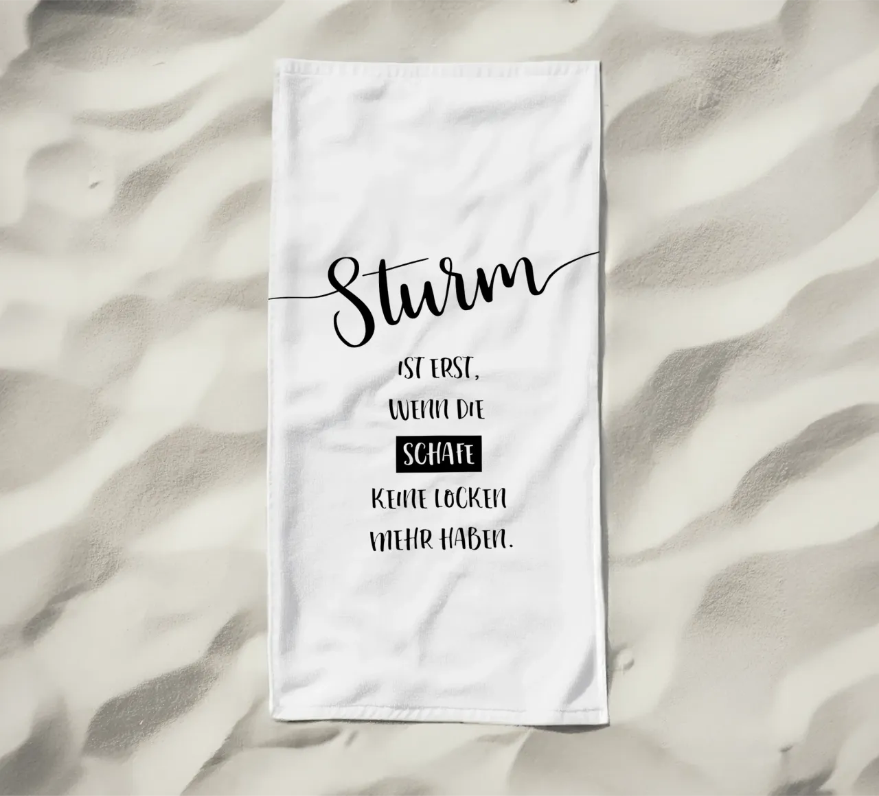 STURM = SCHAFE OHNE LOCKEN telo mare da Melanie Viola